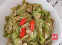 清炒蒜味莴笋的做法图解4