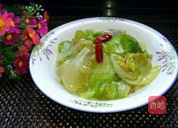 清炒卷心菜的做法图解8