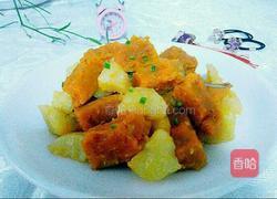 南瓜炖土豆的做法图解5