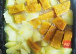 南瓜炖土豆的做法图解3
