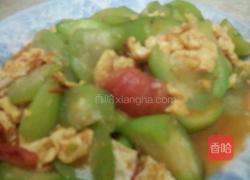 丝瓜鸡蛋的做法图解3