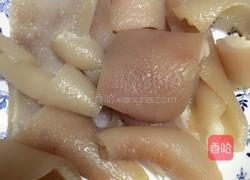 小炒猪皮的做法图解3