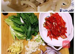 小炒猪皮的做法图解4