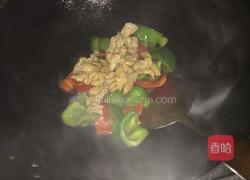 彩椒炒肥肠的做法图解4