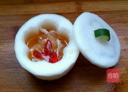 白萝卜银耳蜂蜜盅的做法图解8