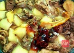 白萝卜炖鸭肉的做法图解8