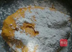 Illustration of how to make pumpkin cake 3