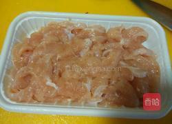 荔枝彩椒炒鸡肉的做法图解3