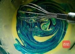 蓝天白云蛋糕卷的做法图解4