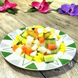 小米椒泡三丁的做法[图]