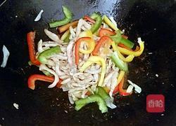 彩椒鸡丝的做法图解6