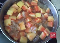 银耳木瓜排骨汤的做法图解8