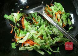 酱油素炒面的做法图解3