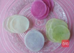 白萝卜花的做法图解4