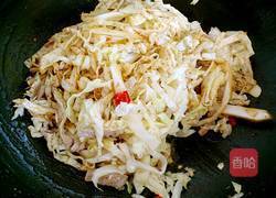 卷心菜炒粉条的做法图解8