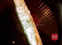 香煎嫩荷叶卷肉的做法图解6