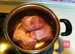 白萝卜炖筒子骨的做法图解4