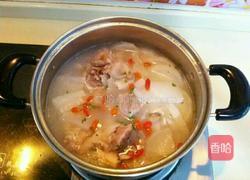 白萝卜炖筒子骨的做法图解11