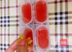西瓜葡萄干冰棍的做法图解6