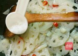 糖醋藕片的做法图解9