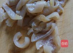 橄榄豆烧猪皮的做法图解1