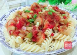 海鲜培根意面的做法图解7