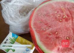 西瓜牛奶西米露的做法图解7