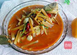鲫鱼烧萝卜的做法图解8