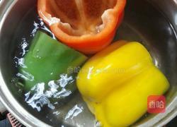 彩椒酿肉的做法图解6