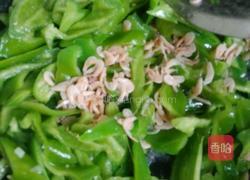青椒虾皮炒蛋的做法图解6