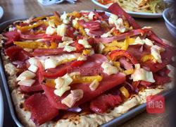 彩椒披萨的做法图解6