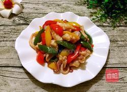 彩椒鱿鱼的做法图解7