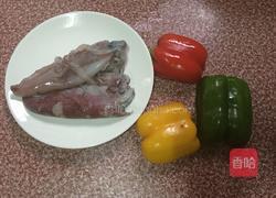 彩椒鱿鱼的做法图解1
