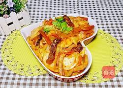 卷心菜泡菜炒年糕的做法图解13