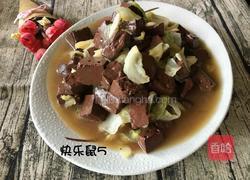 卷心菜炖血豆腐的做法图解10
