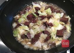 卷心菜炖血豆腐的做法图解8