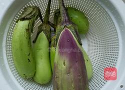 红烧手撕茄子的做法图解1