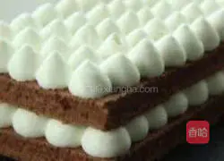 Cocoa Cream Cake Recipe Illustration 11