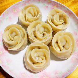 玫瑰花饺子的做法[图]