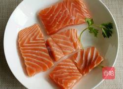 柠檬三文鱼的做法图解2