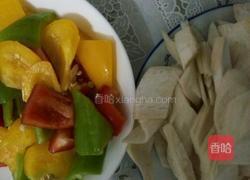 彩椒炒杏鲍菇的做法图解1