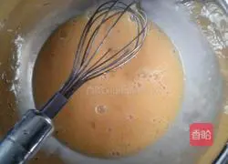 Illustration of how to make diced mango egg tart 1