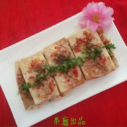 孜然蒜香豆腐（烤箱版）