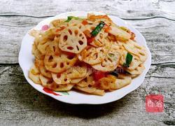 西红柿炒莲藕的做法图解12