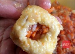 煎焖酿豆腐泡的做法图解3