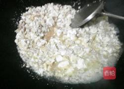 小葱肉末炒豆腐的做法图解5