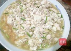 小葱肉末炒豆腐的做法图解7