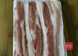 五花肉炖白萝卜的做法图解1