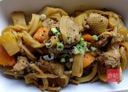 葫芦条烧老鸭煲的做法图解8