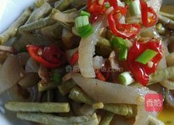 泡菜炒猪皮的做法图解6